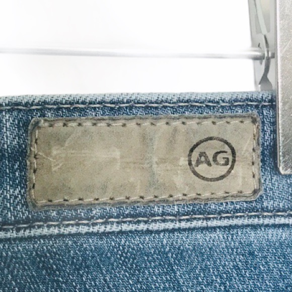 AG Adriano Goldschmied The Legging Super Skinny Ankle Jeans Sz 27 Distressed - Picture 5 of 14